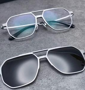 Lunettes de vision nocturne pour hommes, lunettes de conduite de jour et de nuit, lunettes de soleil polarisées vintage