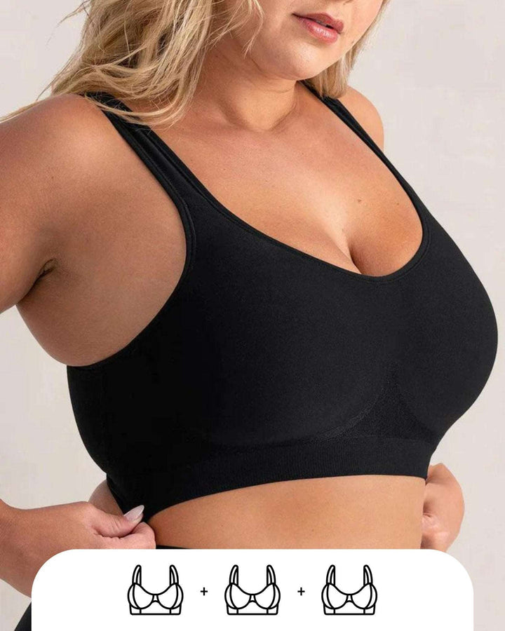Pack de 3 Soutien-gorge Confort Quotidien Brassière