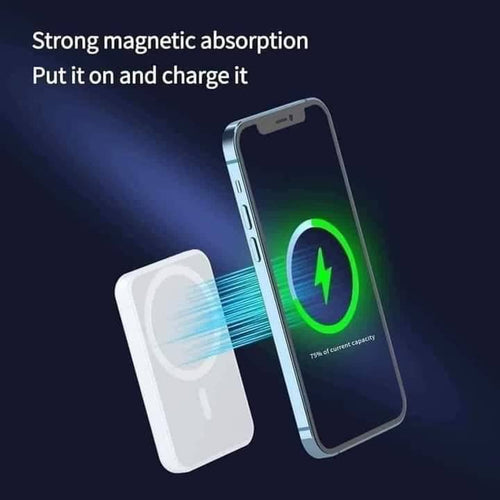 PowerBank magnétique Sans Fil Batterie - 5000 mAh